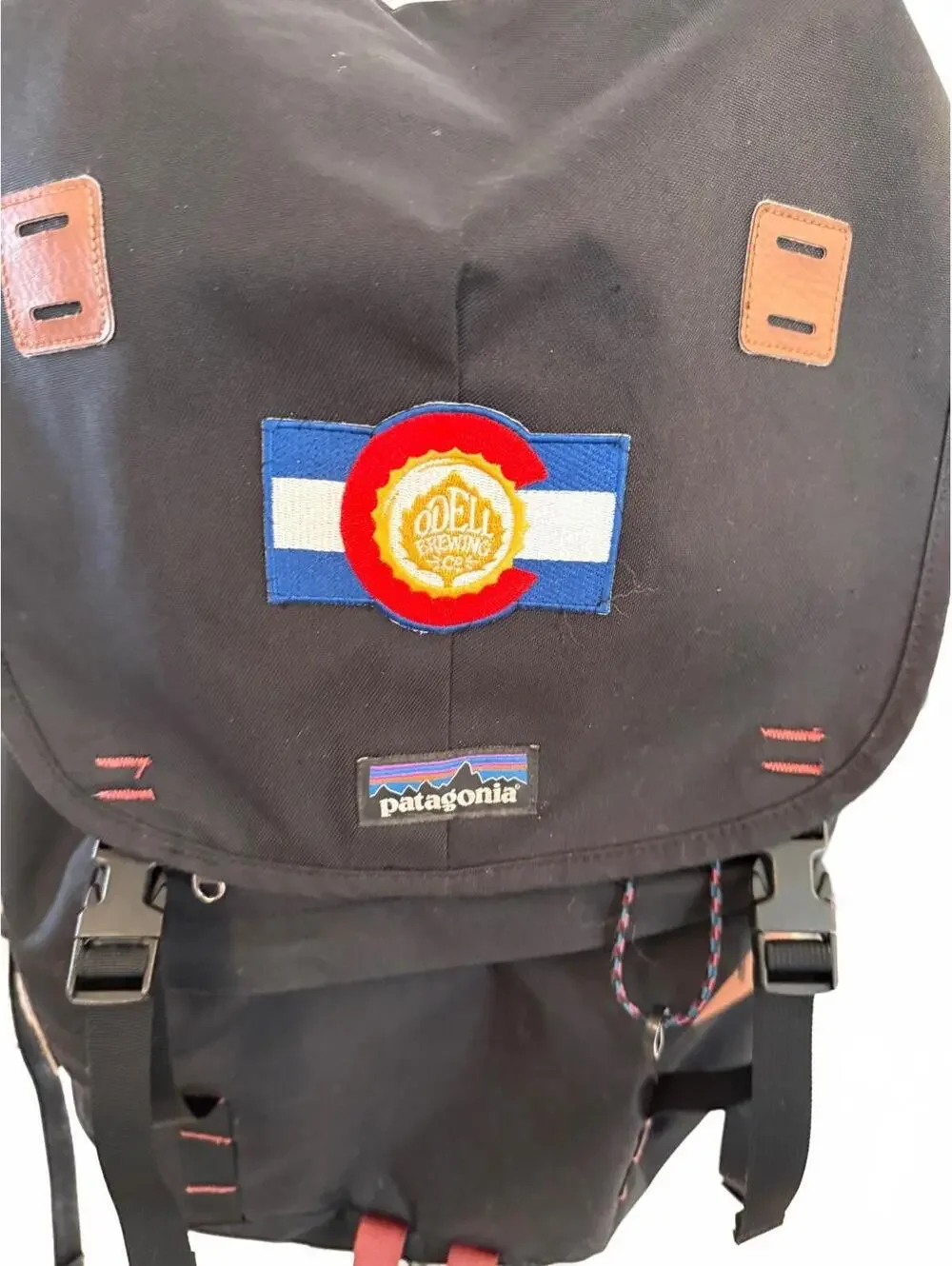 Patagonia Black Backpack & Adjustable Straps